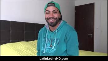 Young Amateur Latino Looking For Job Fucked By Stranger For Money POV